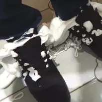 hotel punishment - foaming at the feet